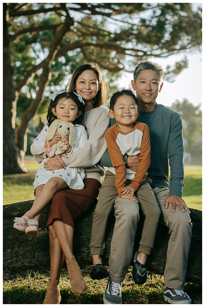 Family Photos at Valley Park in Hermosa Beach, Los Angeles, California