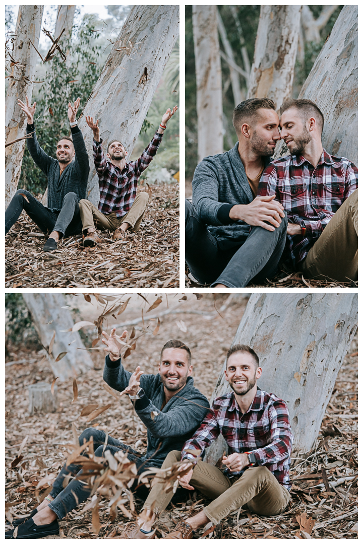 LGBTQ couple lifestyle adoption session in Palos Verdes, Malaga Cove, Los Angeles, California.