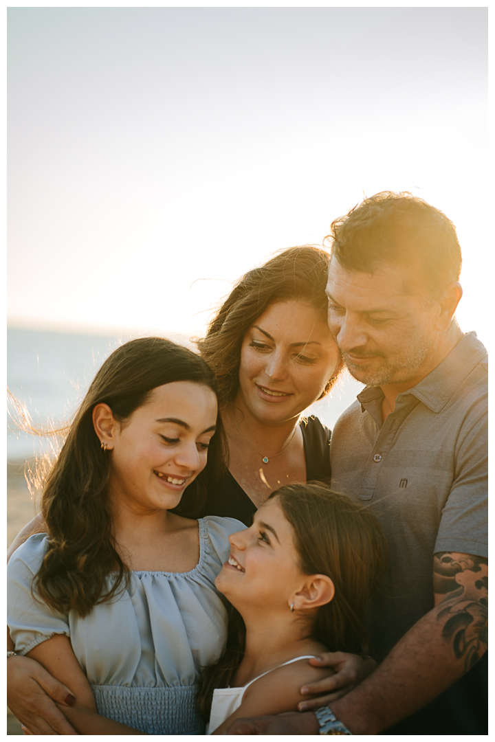 Family Photos at Portuguese Bend Beach in Palos Verdes, Los Angeles, California