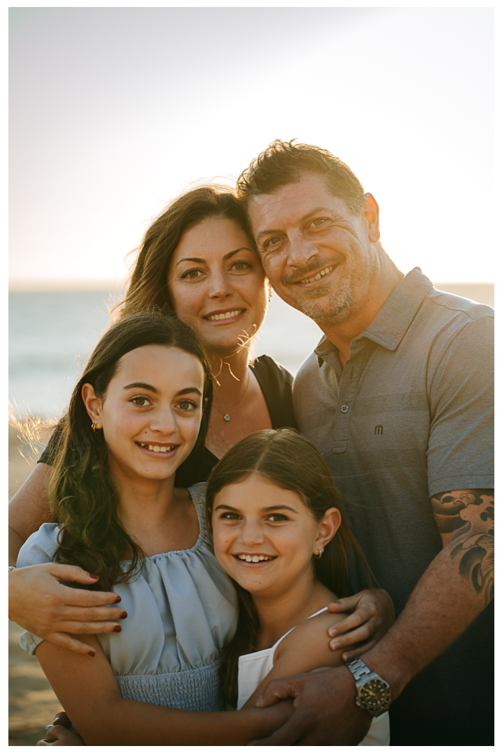 Family Photos at Portuguese Bend Beach in Palos Verdes, Los Angeles, California