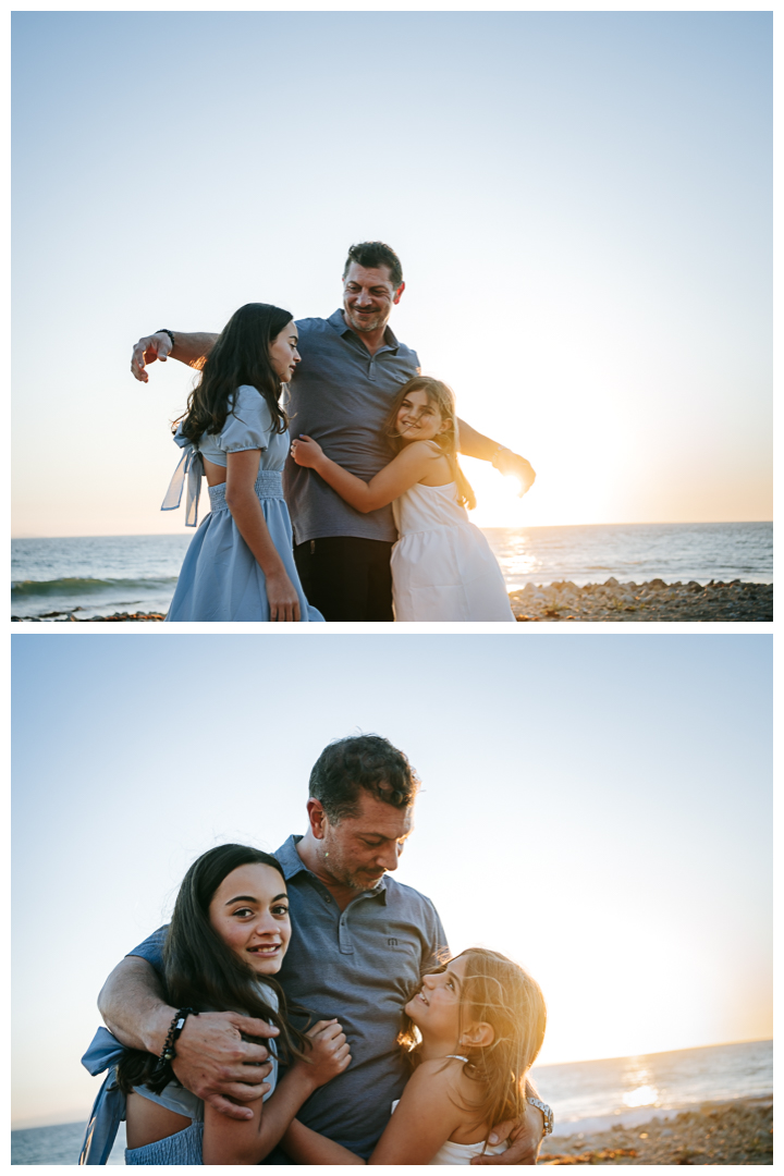 Family Photos at Portuguese Bend Beach in Palos Verdes, Los Angeles, California