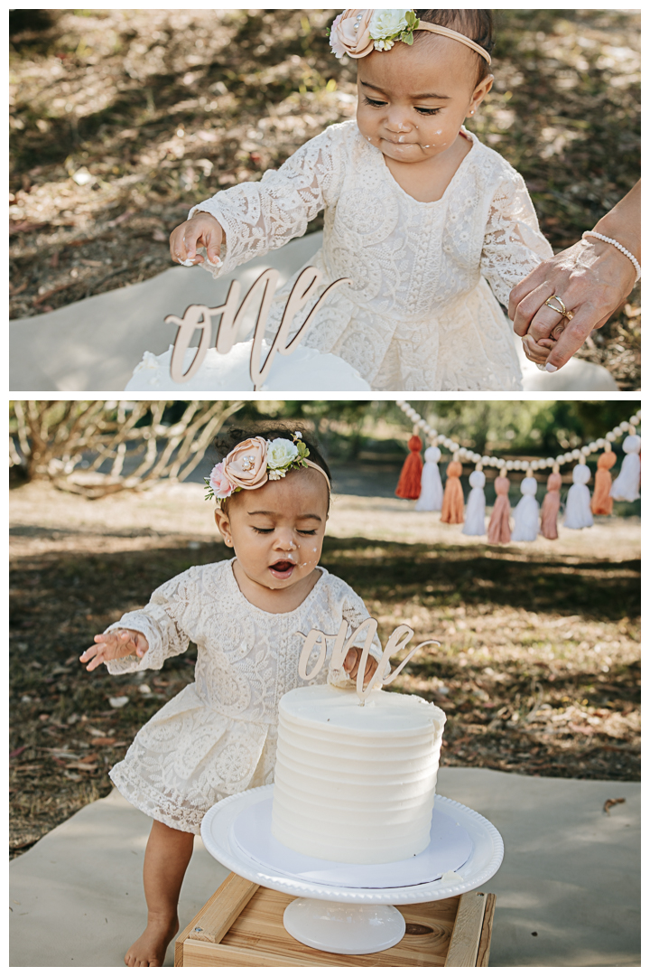 First Birthday and Family Photos at Montemagala in Palos Verdes, Los Angeles, California