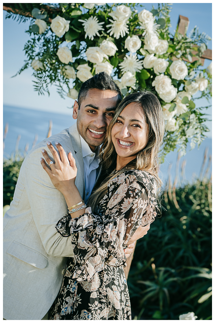 Surprise Proposal Ideas and Mini Engagement at Crescent Bay Park in Laguna Beach, Los Angeles, California