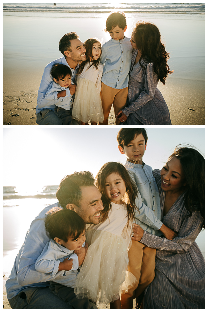 Family Photos at Manhattan Beach Pier in Manhattan Beach, Los Angeles, California