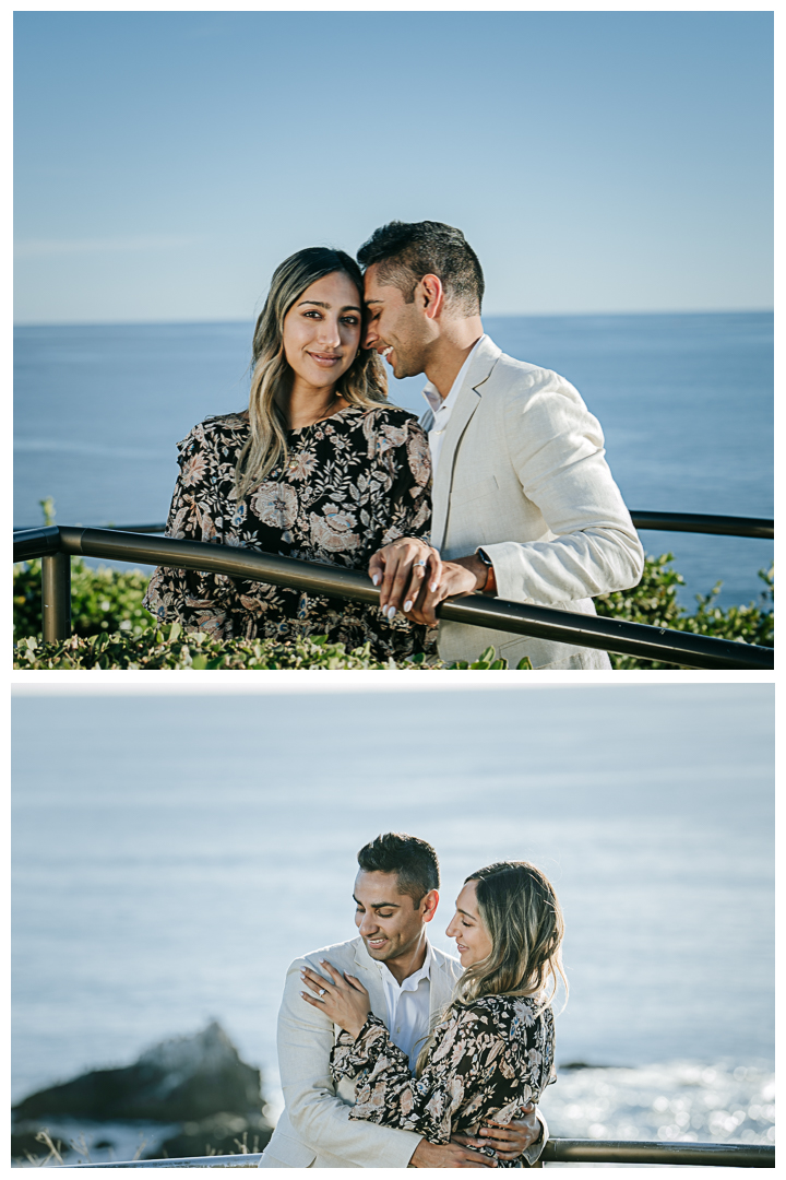 Surprise Proposal Ideas and Mini Engagement at Crescent Bay Park in Laguna Beach, Los Angeles, California