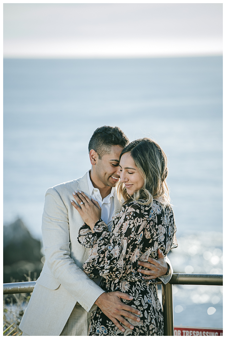 Surprise Proposal Ideas and Mini Engagement at Crescent Bay Park in Laguna Beach, Los Angeles, California