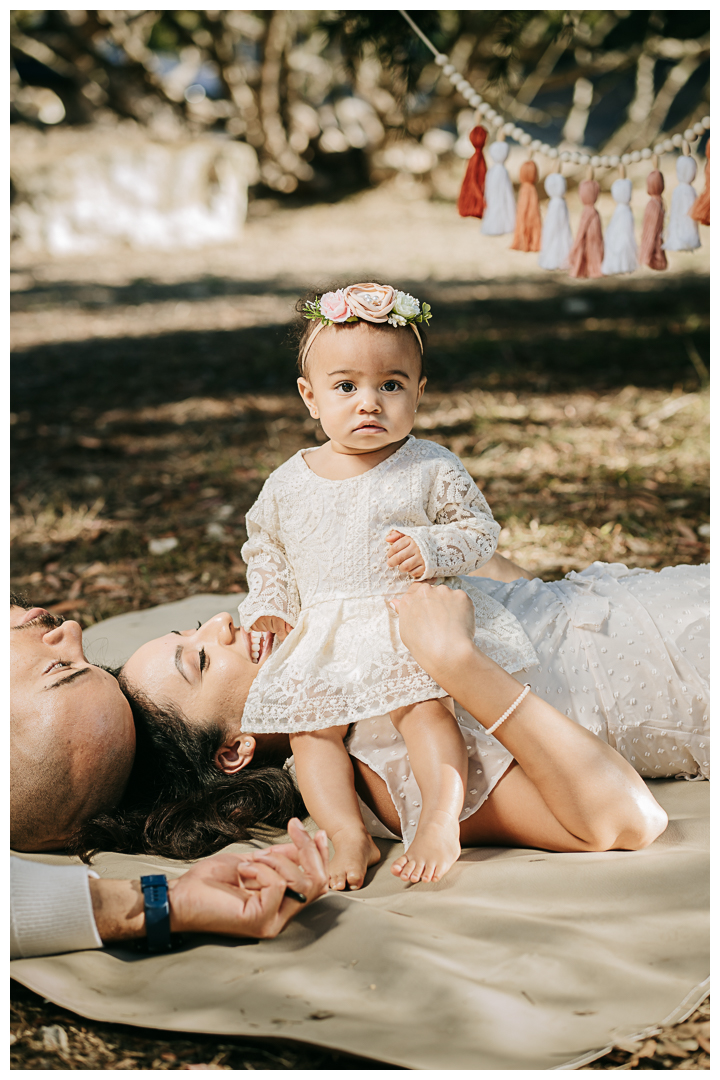 First Birthday and Family Photos at Montemagala in Palos Verdes, Los Angeles, California