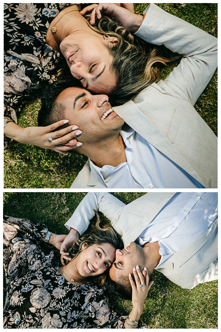 Surprise Proposal Ideas and Mini Engagement at Crescent Bay Park in Laguna Beach, Los Angeles, California