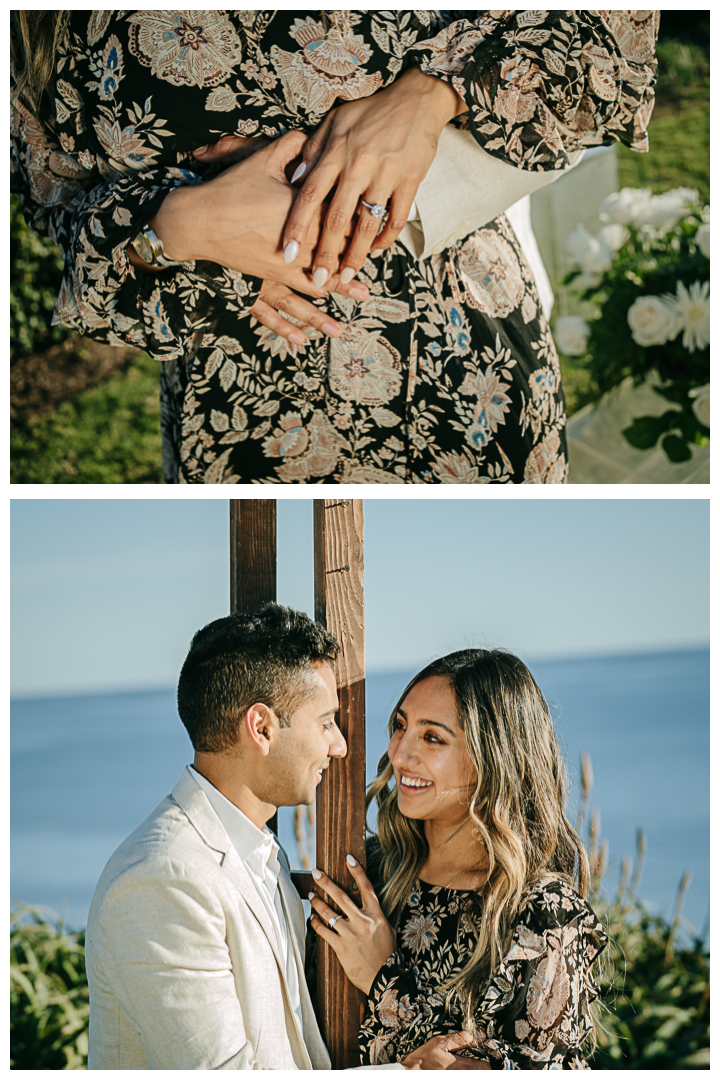 Surprise Proposal Ideas and Mini Engagement at Crescent Bay Park in Laguna Beach, Los Angeles, California