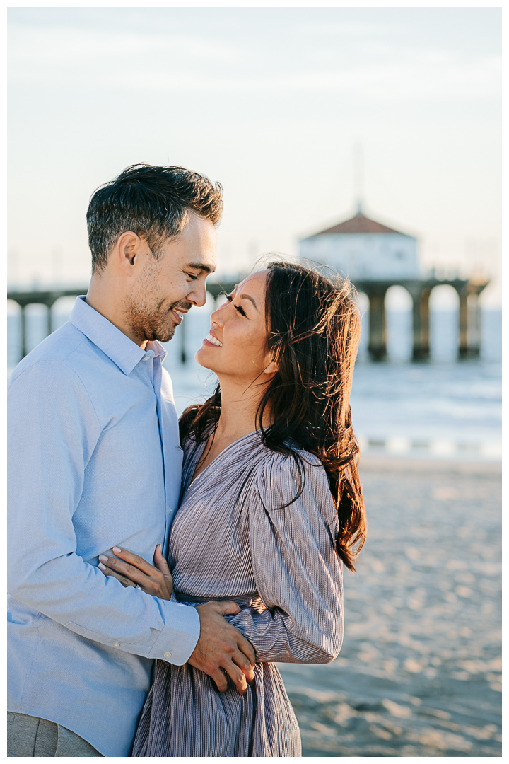 Family Photos at Manhattan Beach Pier in Manhattan Beach, Los Angeles, California