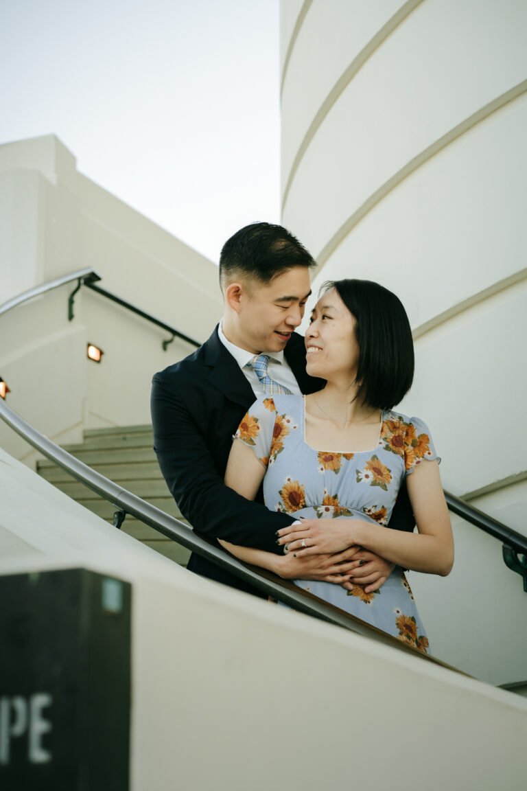 Engagement Photos at Griffith Observatory in Los Angeles, California