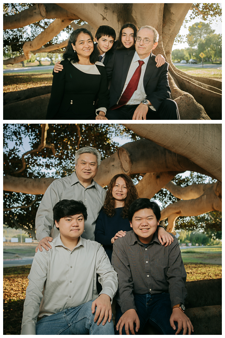 Family Photos at Christmas Tree Cove in Palos Verdes, Los Angeles, California