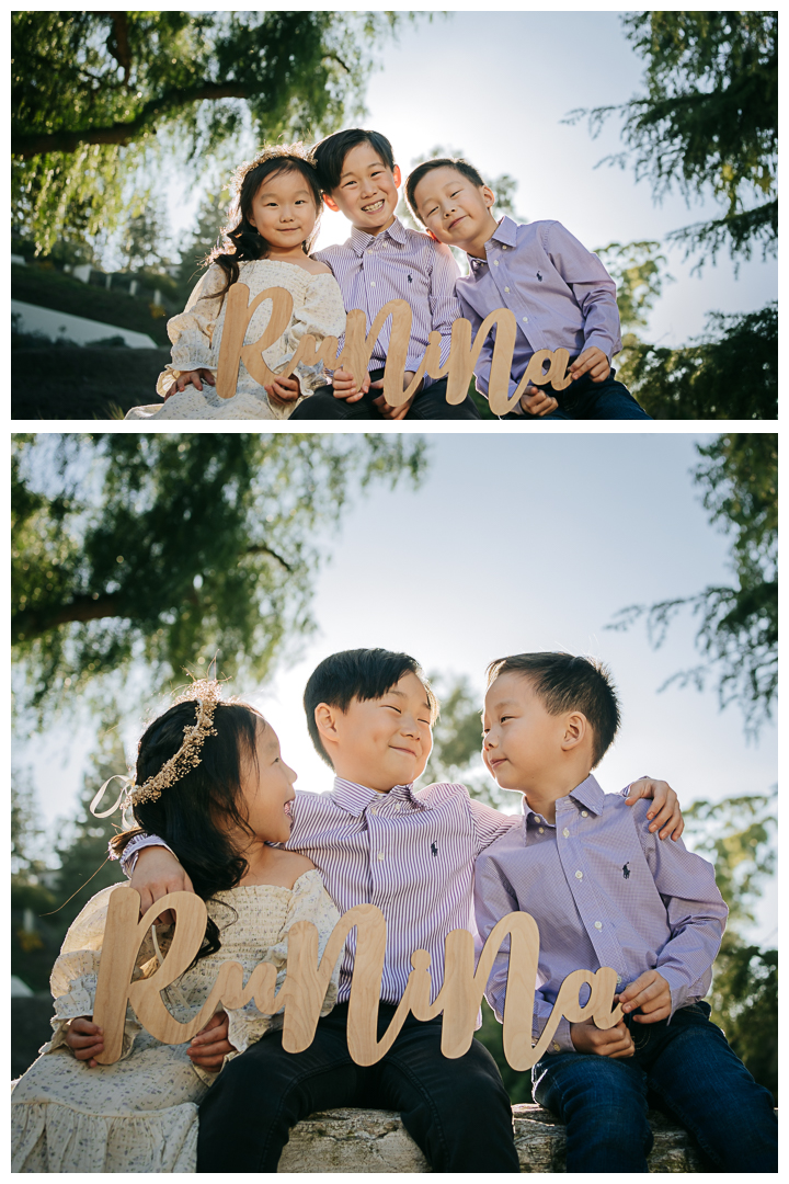 Family Photos at Montemalaga in Palos Verdes, Los Angeles, California