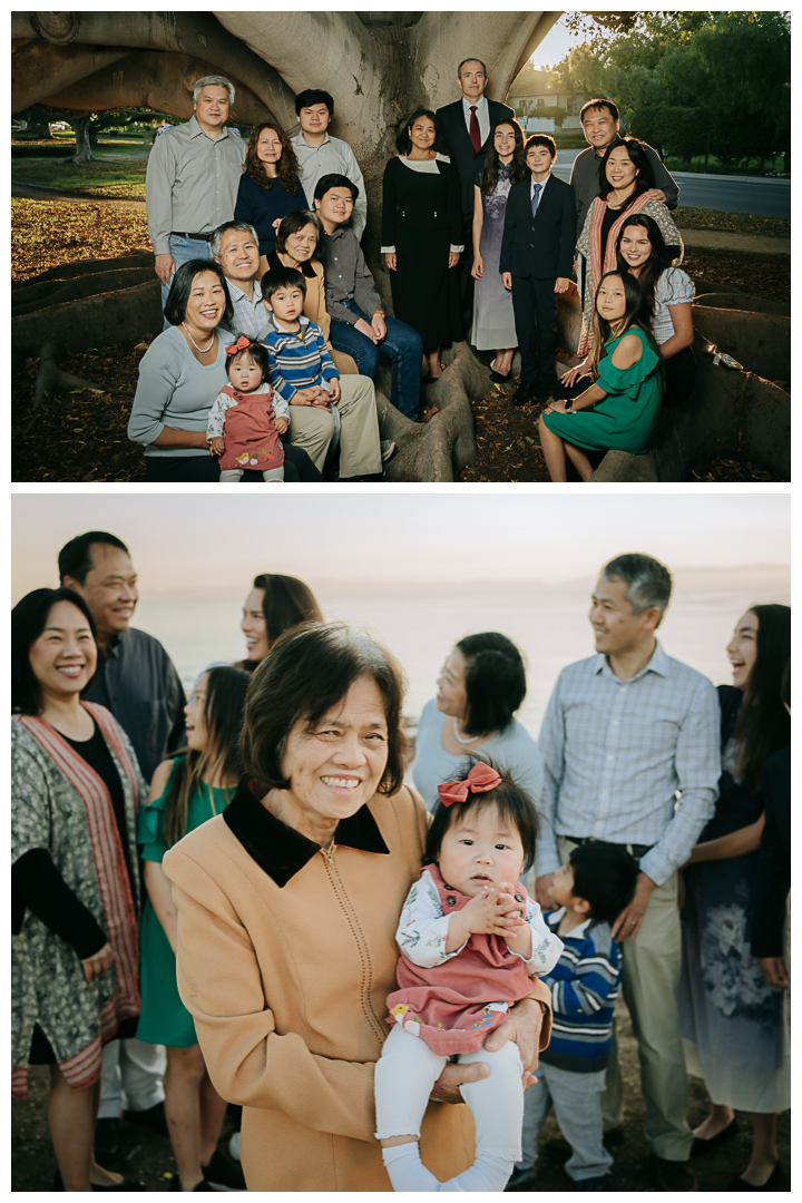 Family Photos at Christmas Tree Cove in Palos Verdes, Los Angeles, California