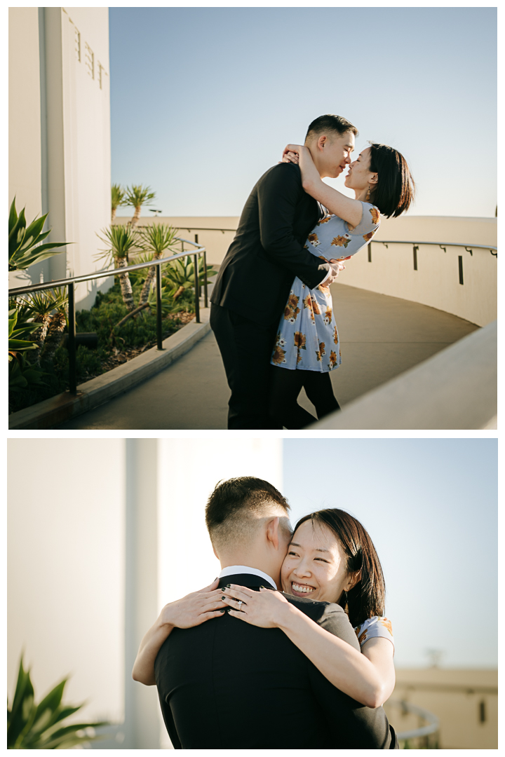 Engagement Photos at Griffith Observatory in Los Angeles, California