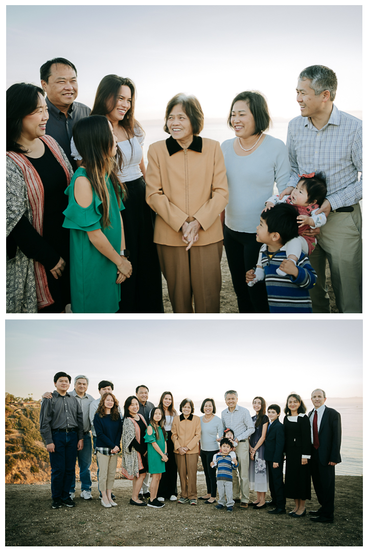 Family Photos at Christmas Tree Cove in Palos Verdes, Los Angeles, California