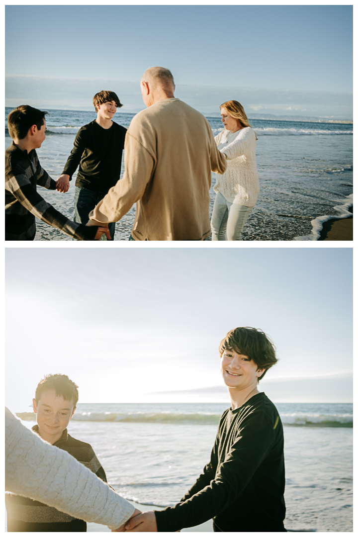 Family Photos at Torrance Beach, Los Angeles, California