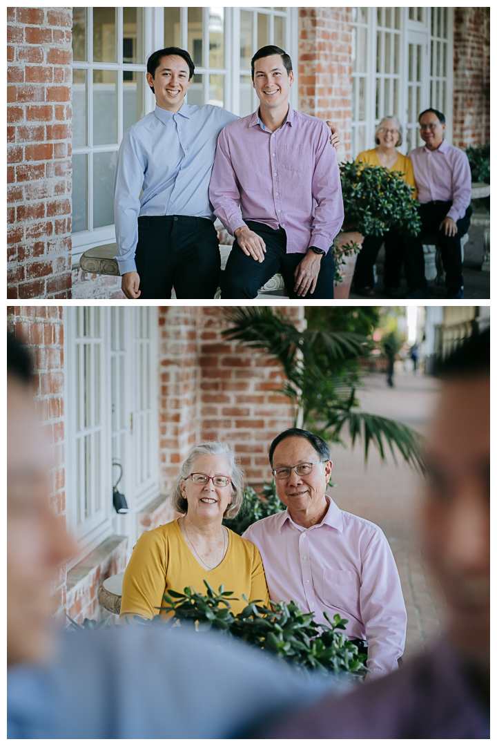 Family Photos at Malaga Cove Plaza in Palos Verdes, Los Angeles, California