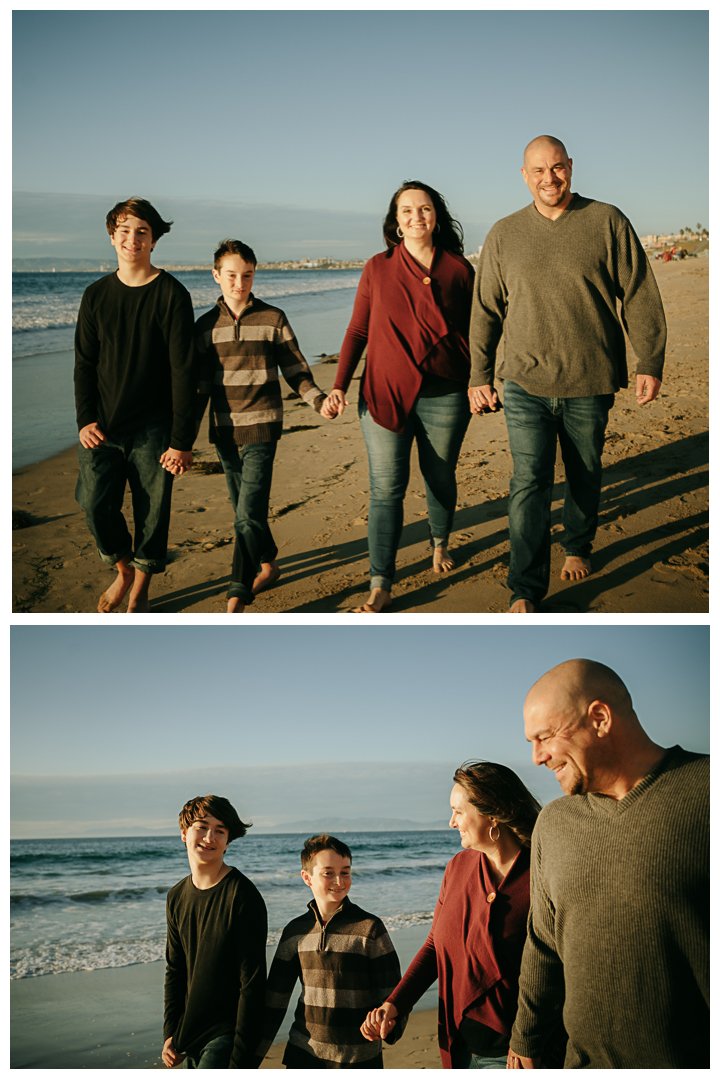 Family Photos at Torrance Beach, Los Angeles, California