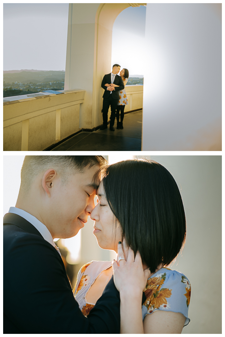 Engagement Photos at Griffith Observatory in Los Angeles, California