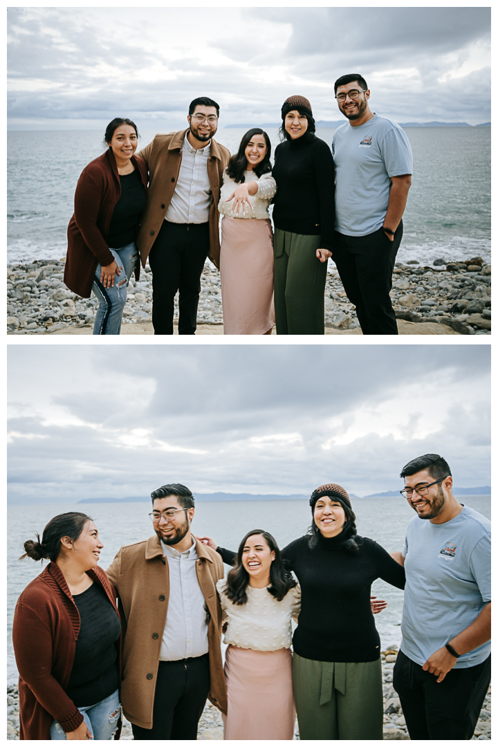 Surprise Proposal and Mini Engagement at Terranea Beach in Palos Verdes, Los Angeles, California