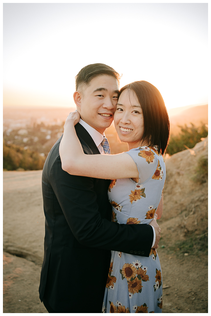 Engagement Photos at Griffith Observatory in Los Angeles, California