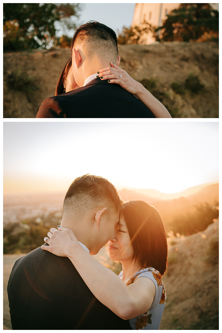 Engagement Photos at Griffith Observatory in Los Angeles, California