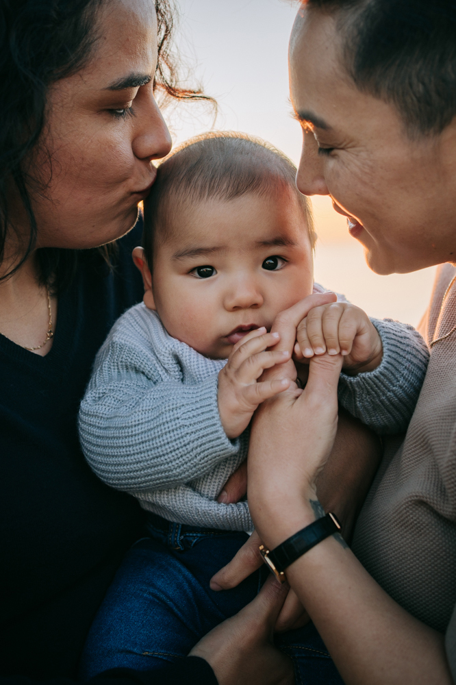 Family Photos at Point Vicente Interpretive Center Lighthouse in Palos Verdes, Los Angeles, California