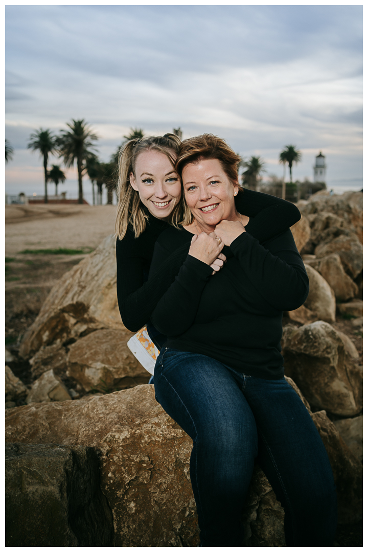 Family Photos at Point Vicente Interpretive Center Lighthouse in Palos Verdes, Los Angeles, California