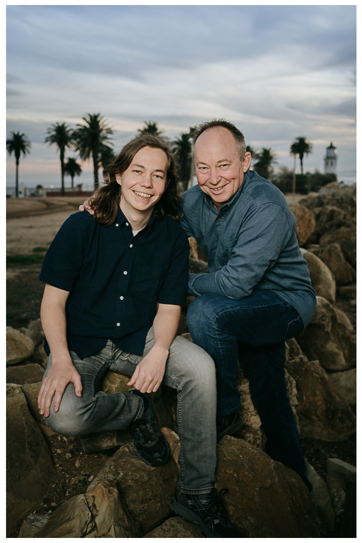 Family Photos at Point Vicente Interpretive Center Lighthouse in Palos Verdes, Los Angeles, California