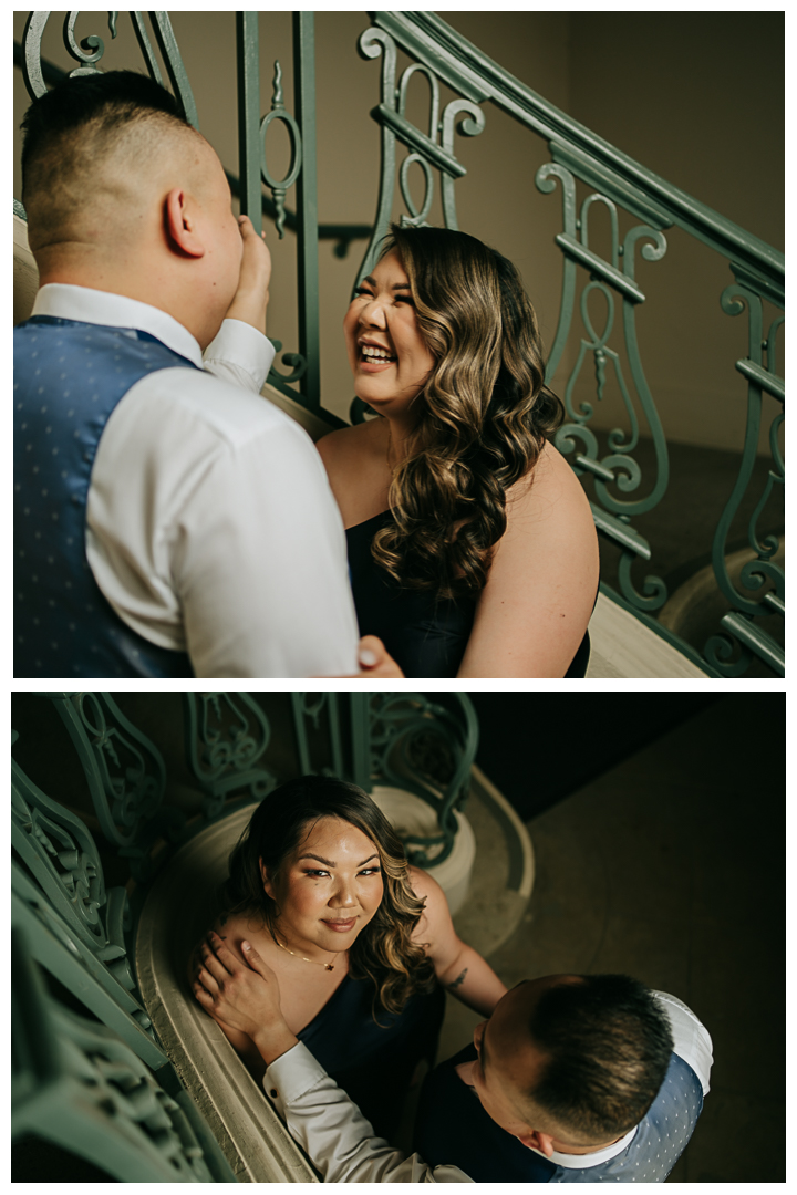 Engagement Session at Salt and Straw, Pasadena City Hall, Pool Hall