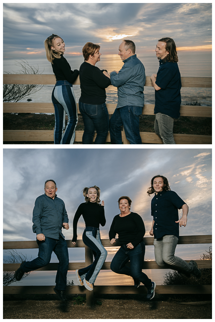 Family Photos at Point Vicente Interpretive Center Lighthouse in Palos Verdes, Los Angeles, California