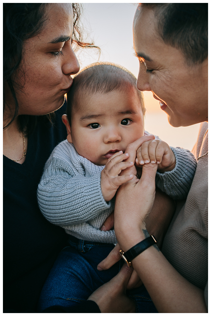 Family Photos at Point Vicente Interpretive Center Lighthouse in Palos Verdes, Los Angeles, California