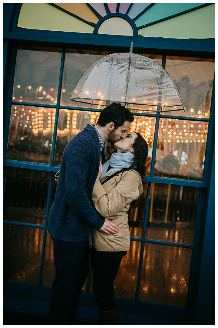 Surprise Proposal and Engagement session at Tongva Park in Santa Monica, Los Angeles, California