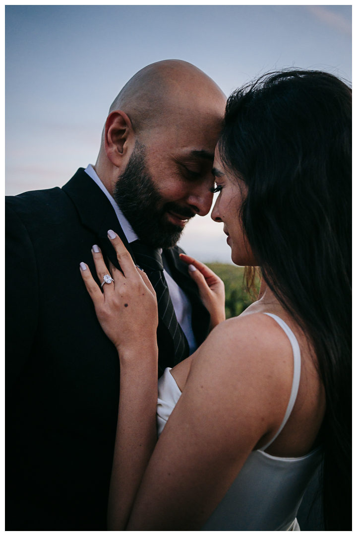 Surprise Proposal and Engagement session at Terranea Beach in Palos Verdes, Los Angeles, California