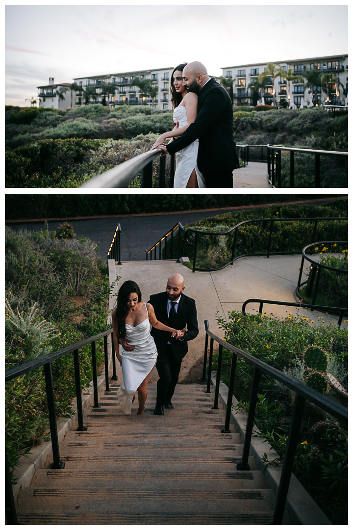 Surprise Proposal and Engagement session at Terranea Beach in Palos Verdes, Los Angeles, California