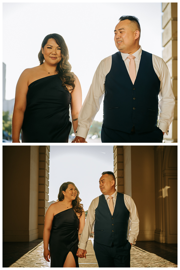 Engagement Session at Salt and Straw, Pasadena City Hall, Pool Hall