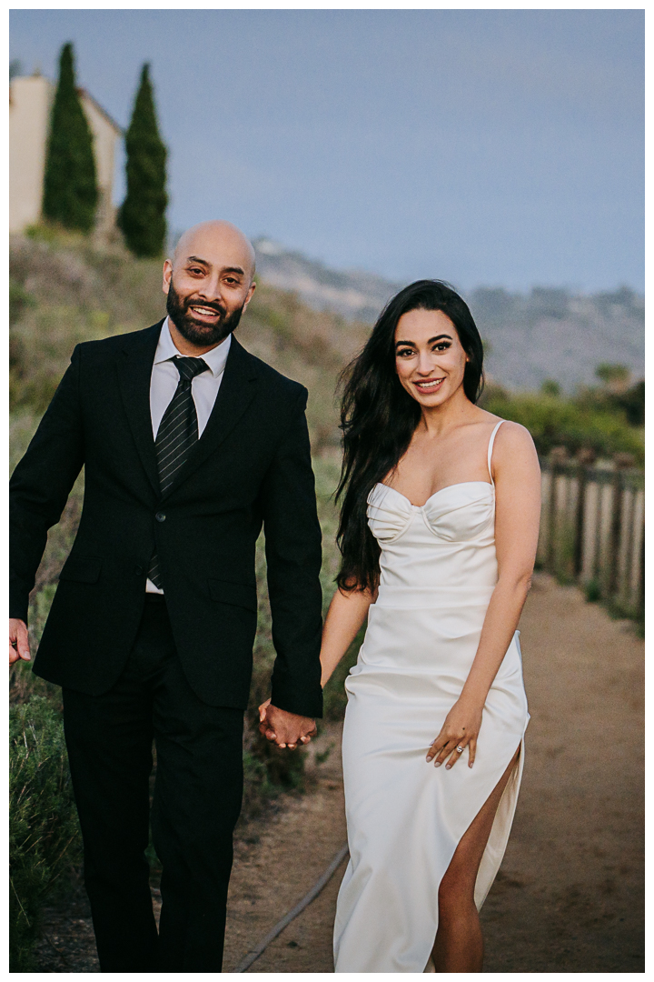 Surprise Proposal and Engagement session at Terranea Beach in Palos Verdes, Los Angeles, California