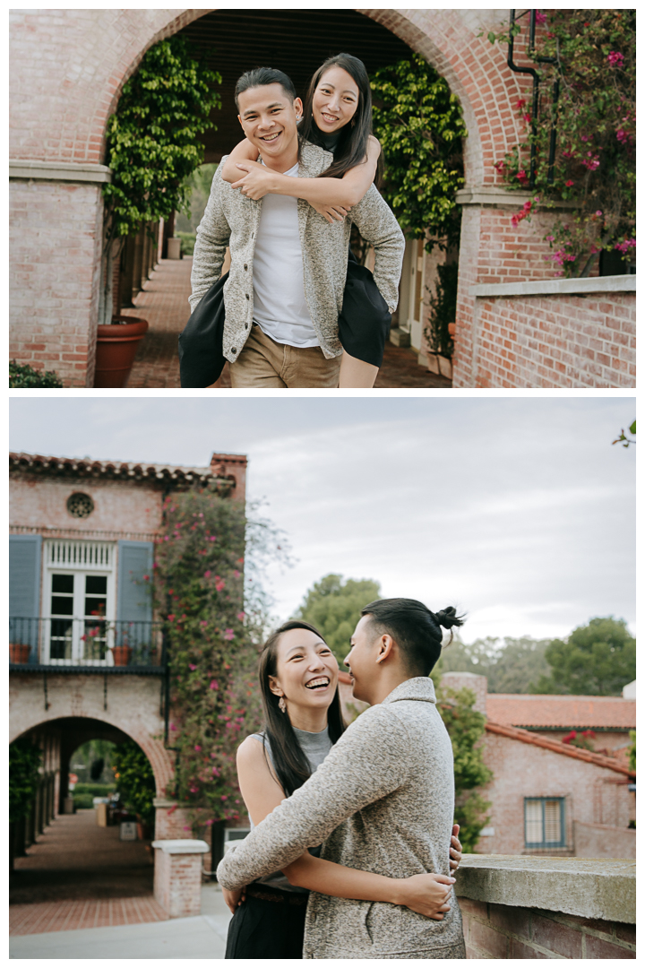 Engagement Photoshoot in Palos Verdes Los Angeles California