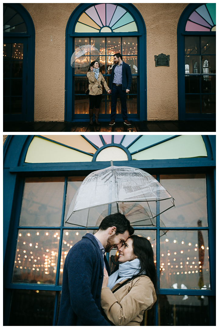 Surprise Proposal and Engagement session at Tongva Park in Santa Monica, Los Angeles, California