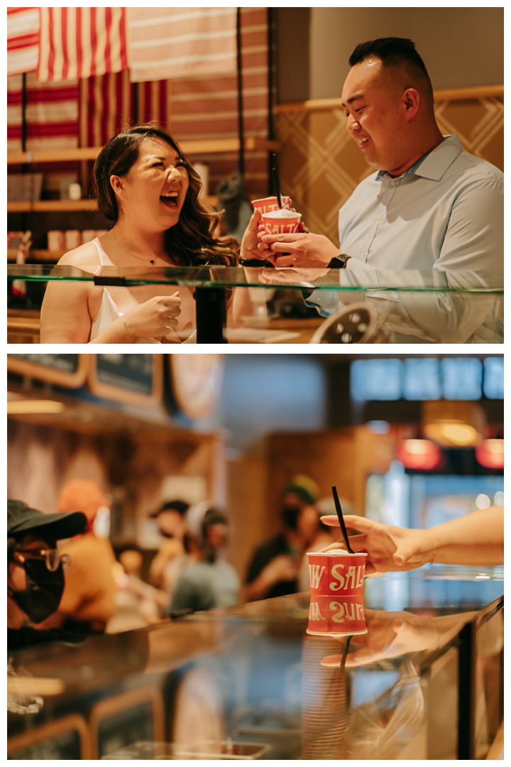 Engagement Session at Salt and Straw, Pasadena City Hall, Pool Hall