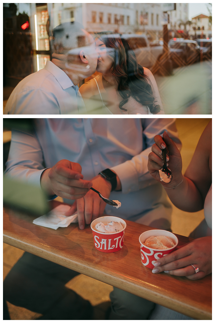 Engagement Session at Salt and Straw, Pasadena City Hall, Pool Hall