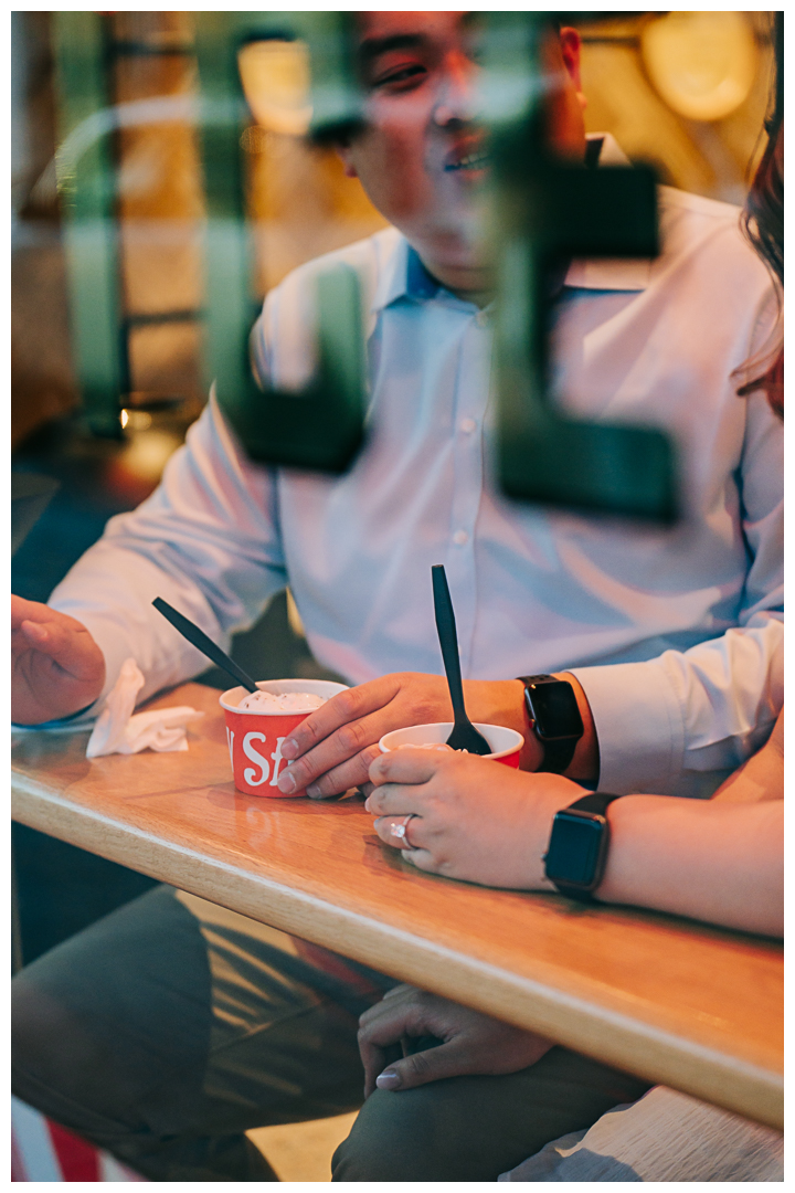 Engagement Session at Salt and Straw, Pasadena City Hall, Pool Hall