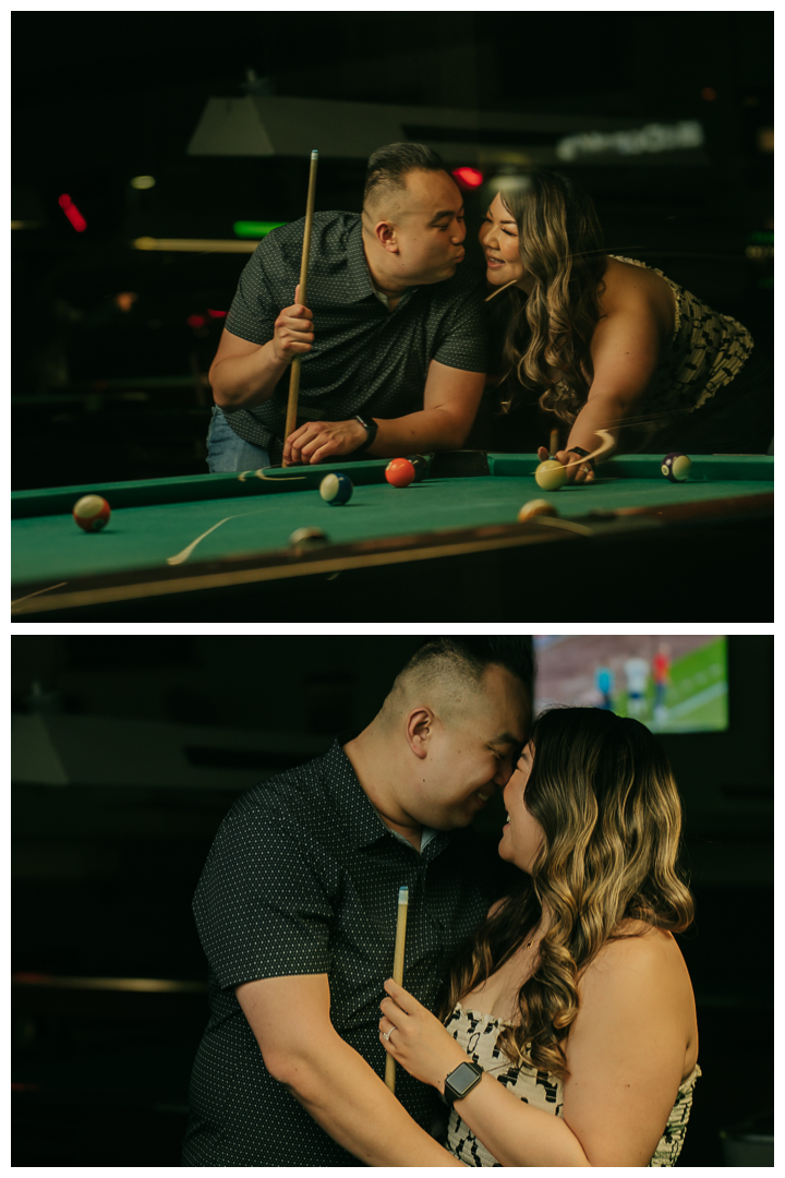 Engagement Session at Salt and Straw, Pasadena City Hall, Pool Hall