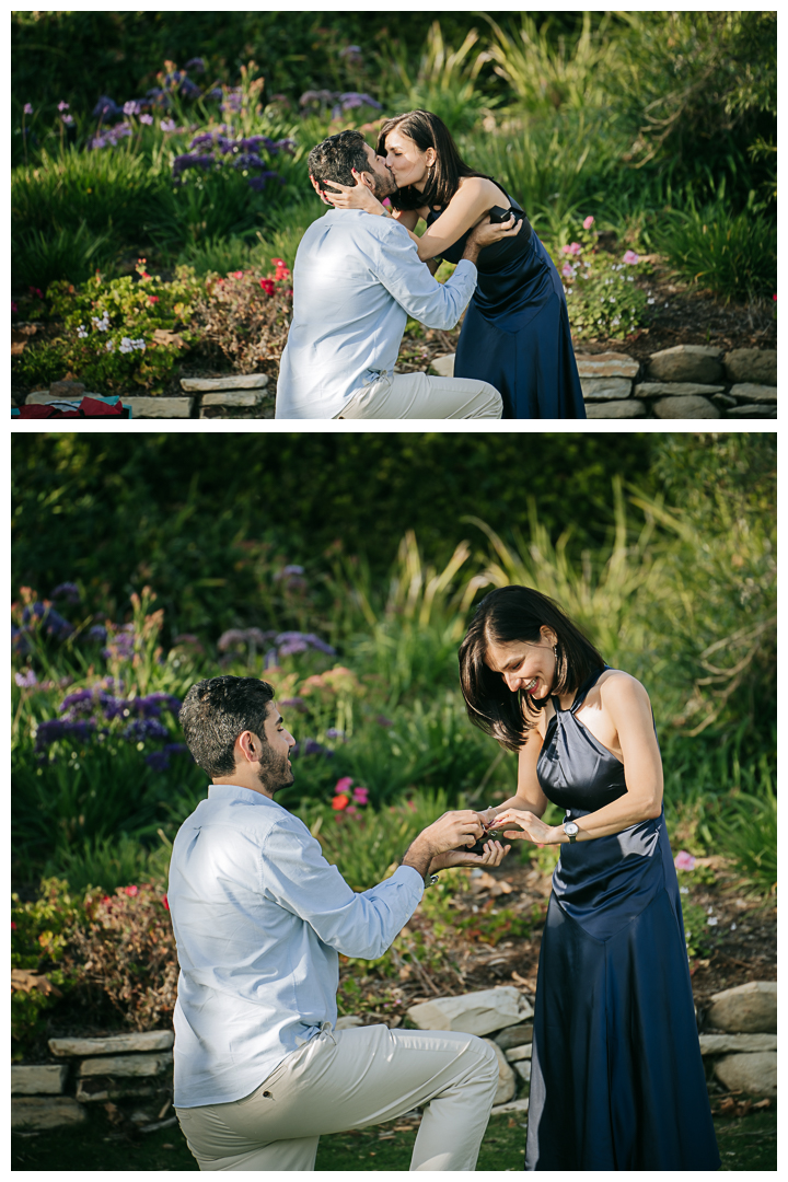 Surprise Proposal & Mini Engagement session in Malibu, Los Angeles, California