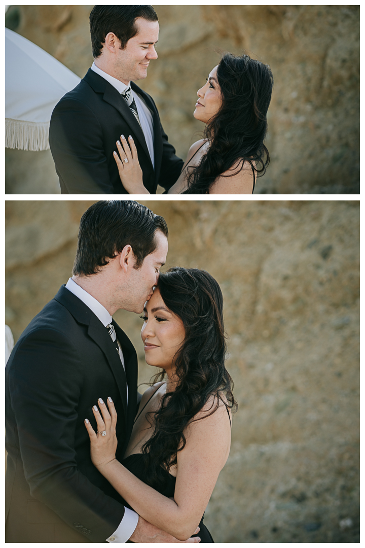 Surprise Proposal & Mini Engagement session in Laguna Beach, Los Angeles, California