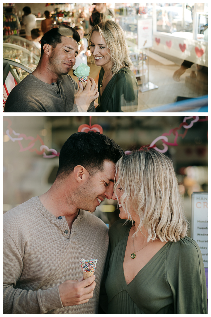 Engagement session at Manhattan Beach, Los Angeles, California