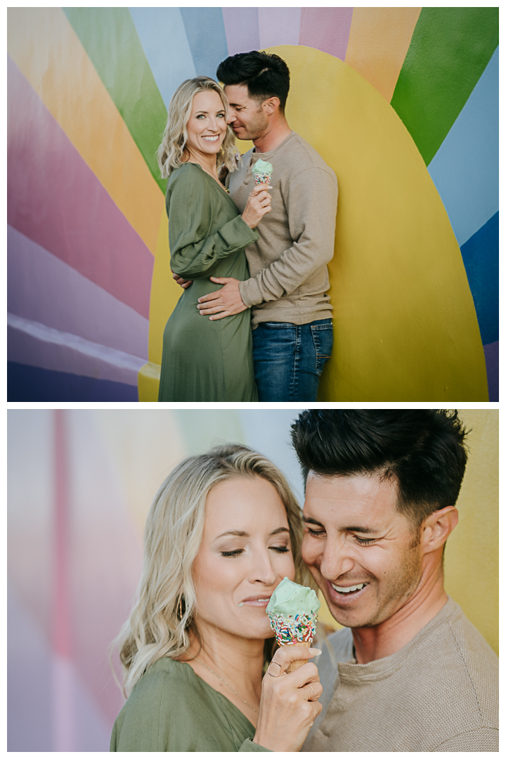 Engagement session at Manhattan Beach, Los Angeles, California