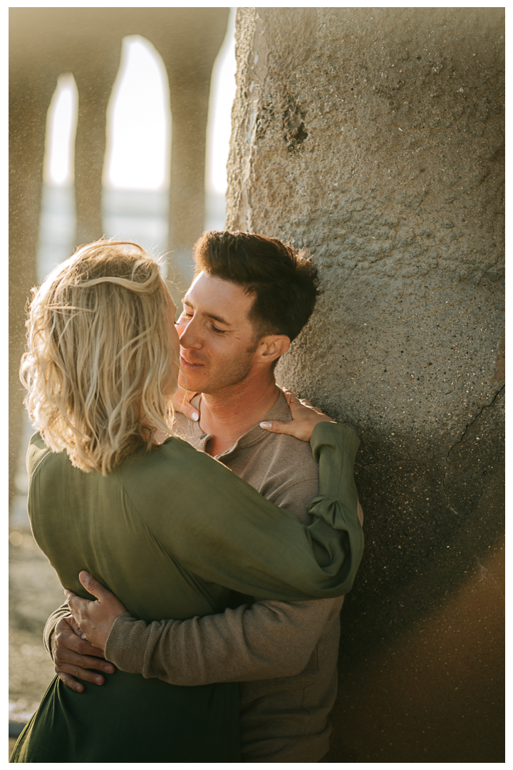 Engagement session at Manhattan Beach, Los Angeles, California