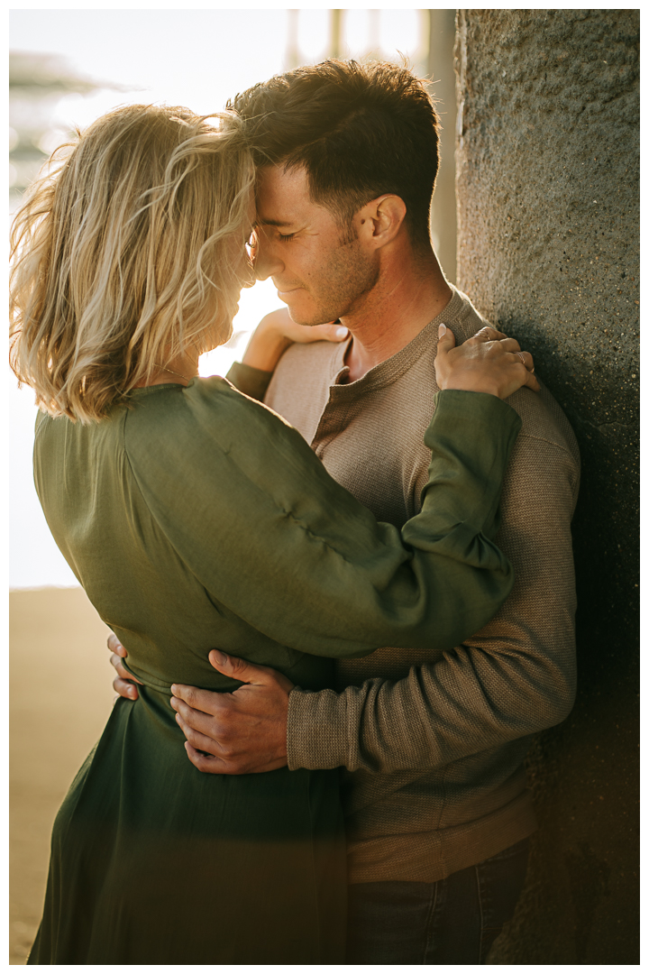 Engagement session at Manhattan Beach, Los Angeles, California